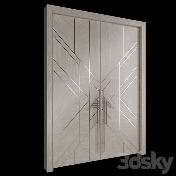 Door 3DS Max - thumbnail 2