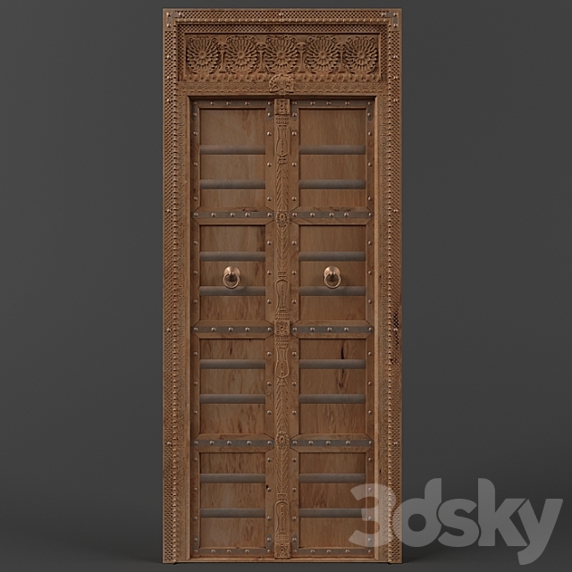 Door 3ds Max - thumbnail 3