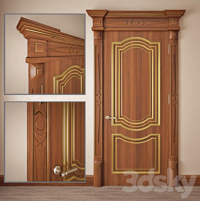 Door 3ds Max - thumbnail 1