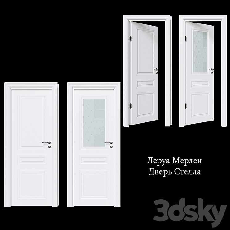 Door 3DS Max - thumbnail 2