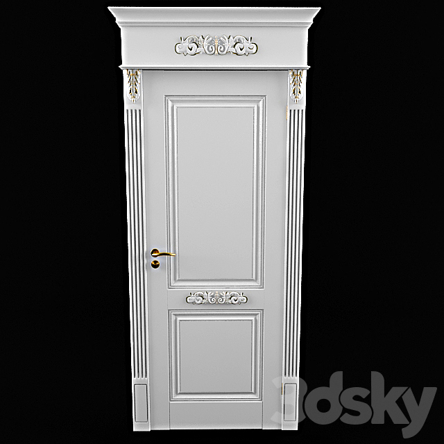 Door 3DS Max Model - thumbnail 2