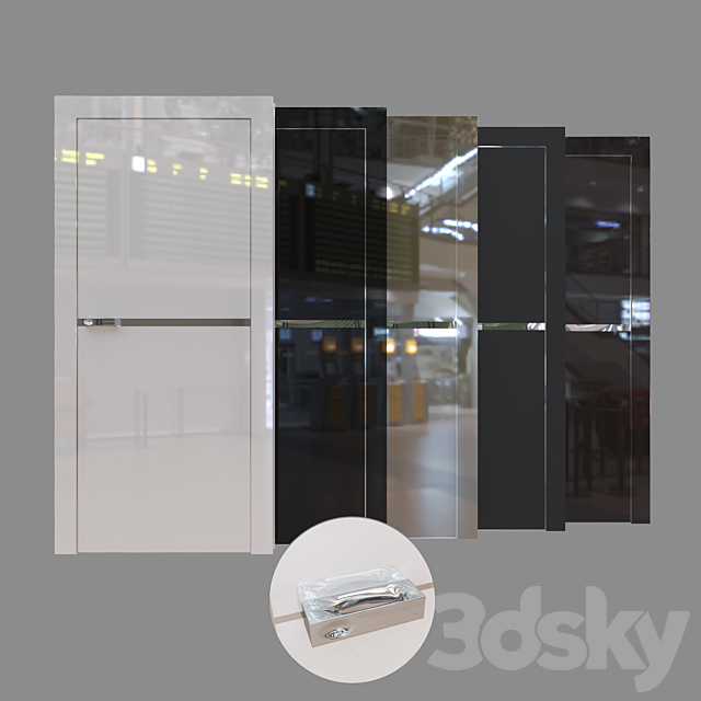 Door 3VG ProfilDoors 3DSMax File - thumbnail 1