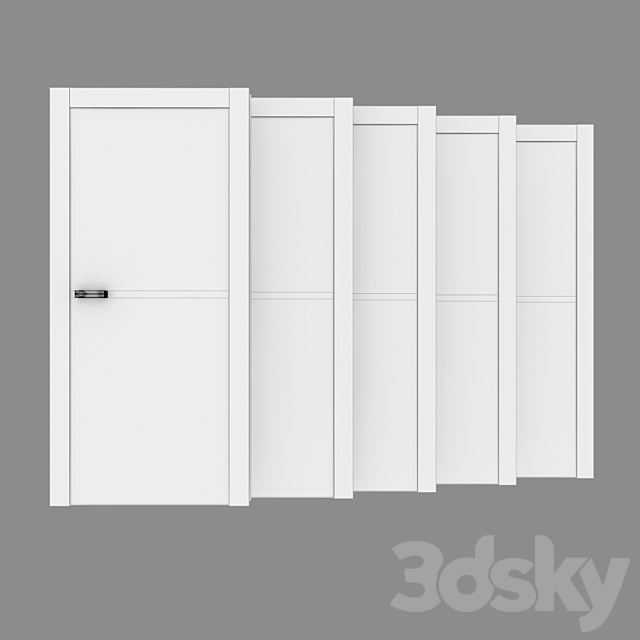 Door 3VG ProfilDoors 3DSMax File - thumbnail 2