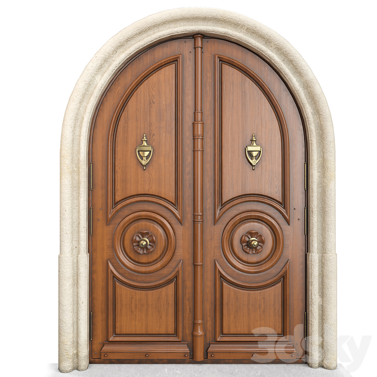 Door 57 3DS Max Model - thumbnail 1