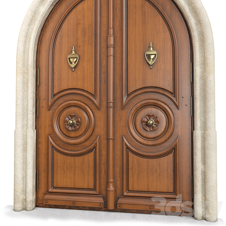 Door 57 3DS Max Model - thumbnail 2