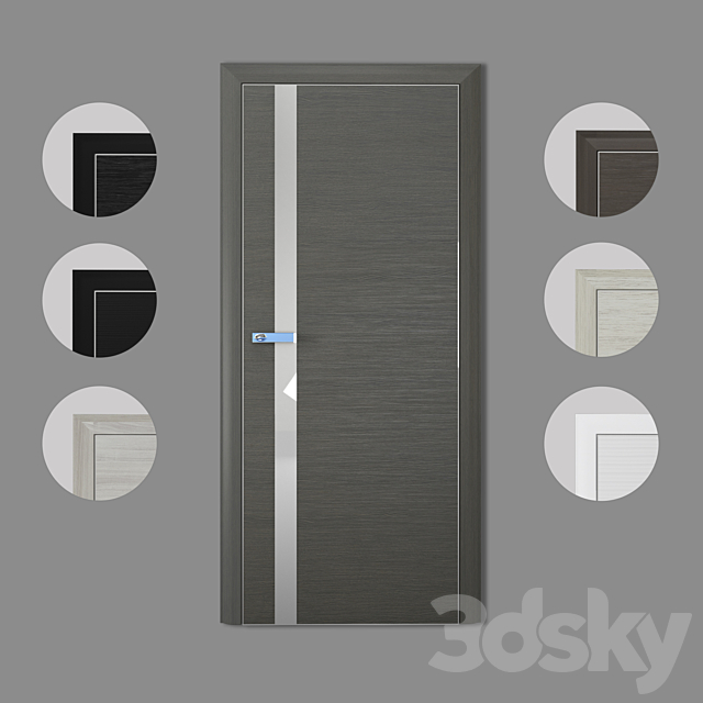 Door 6D ProfilDoors 3ds Max - thumbnail 2