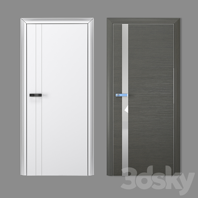 Door 6D ProfilDoors 3ds Max - thumbnail 3