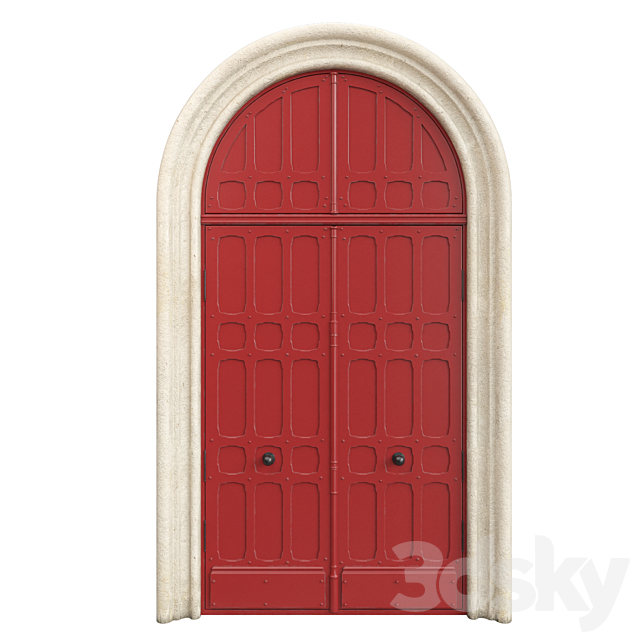 Door 73 3ds Max - thumbnail 1