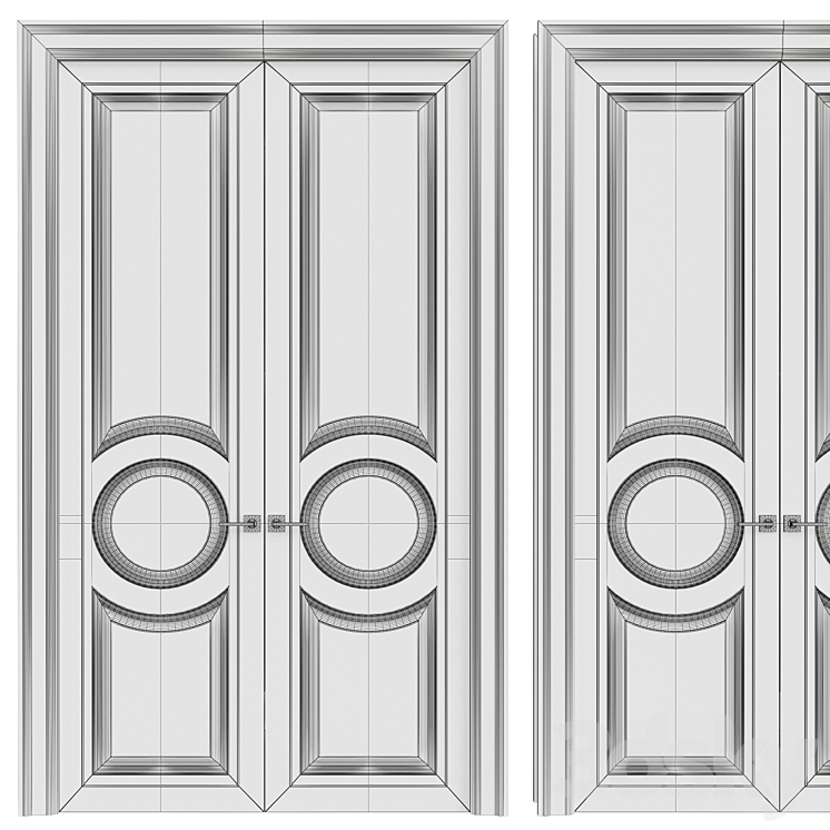 DOOR 90 3DS Max - thumbnail 2