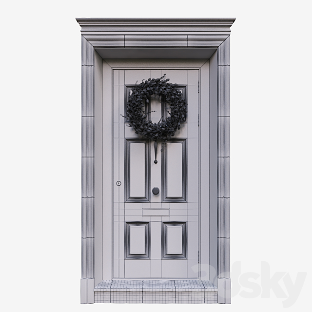 Door _02 3DS Max Model - thumbnail 3