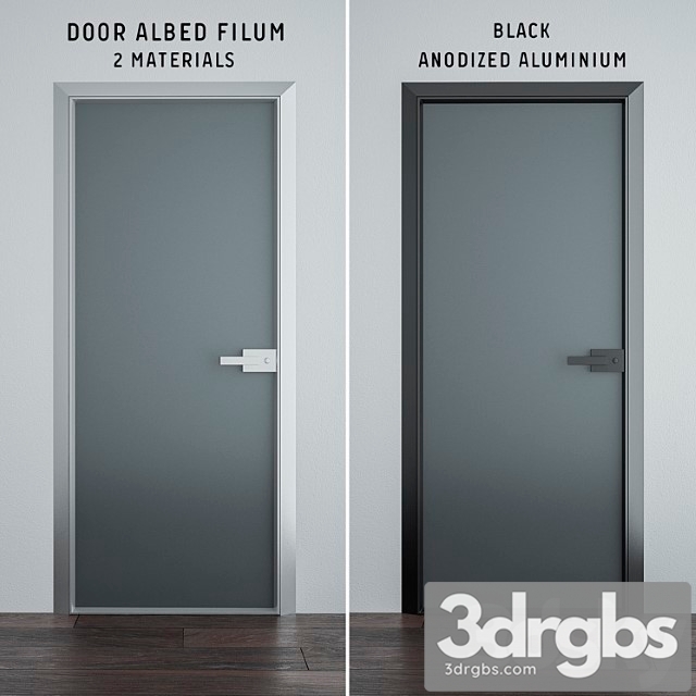 Door albed filum 3dsmax Download - thumbnail 1