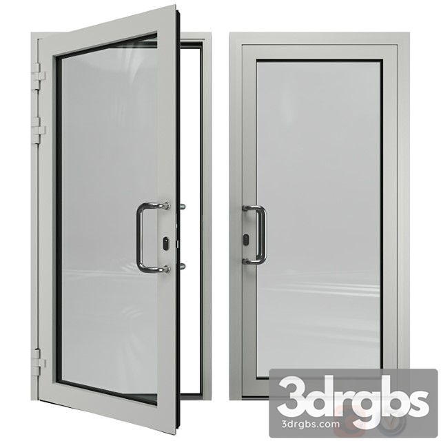 Door Aliuminievaia Alumil 3dsmax Download - thumbnail 1