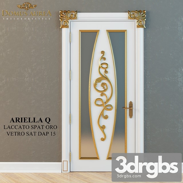 Door ariella q 3dsmax Download - thumbnail 1