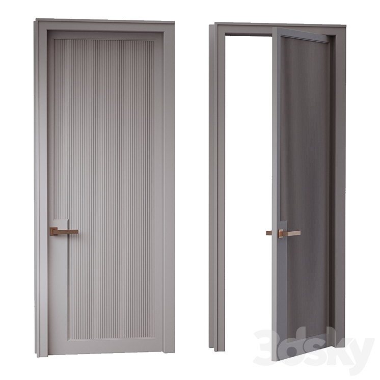 door artline 3 3DS Max Model - thumbnail 1