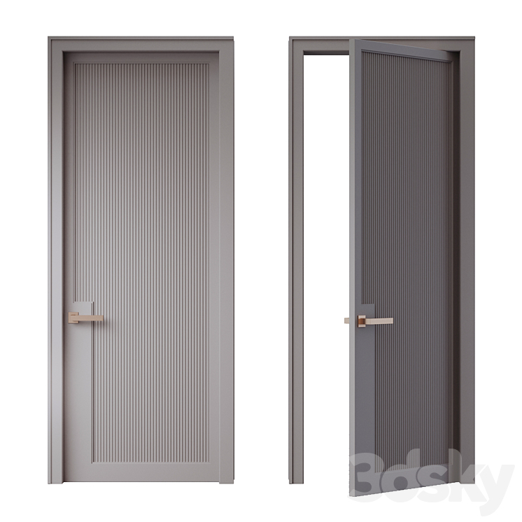 door artline 3 3DS Max Model - thumbnail 2