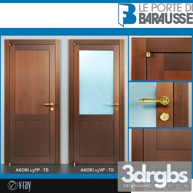 Door Barausse 23 3dsmax Download - thumbnail 1