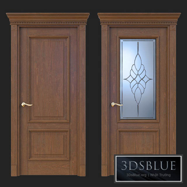 Door Beloravud ART2 Nut 3DS Max - thumbnail 3