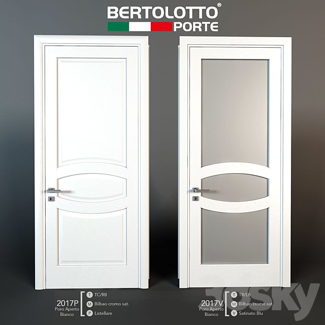 Door Bertolotto 2017P 3DSMax File - thumbnail 1