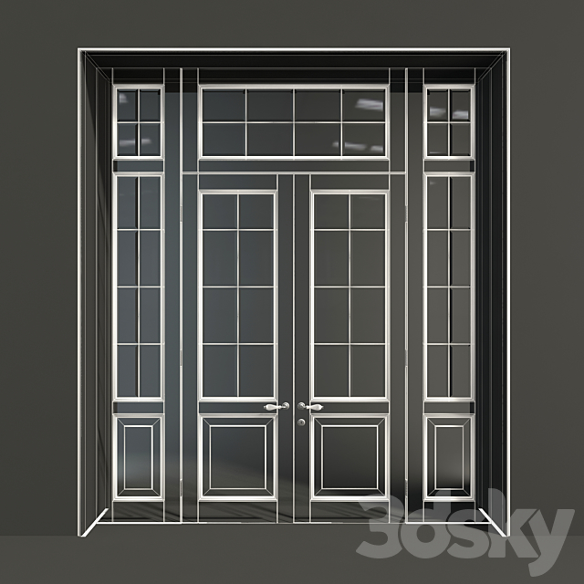 Door Classic 3 3DSMax File - thumbnail 2