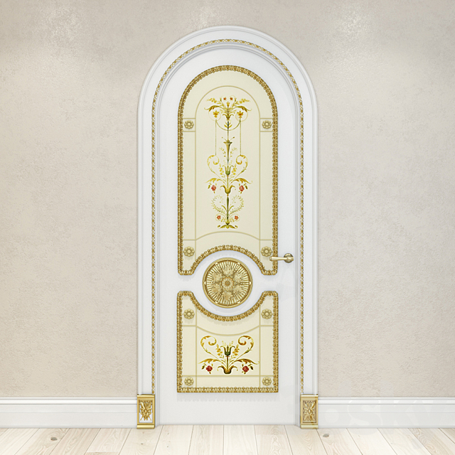 Door classic 3ds Max - thumbnail 1