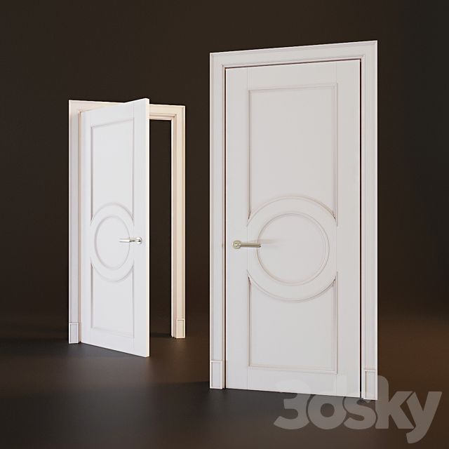 Door classic 3DSMax File - thumbnail 1