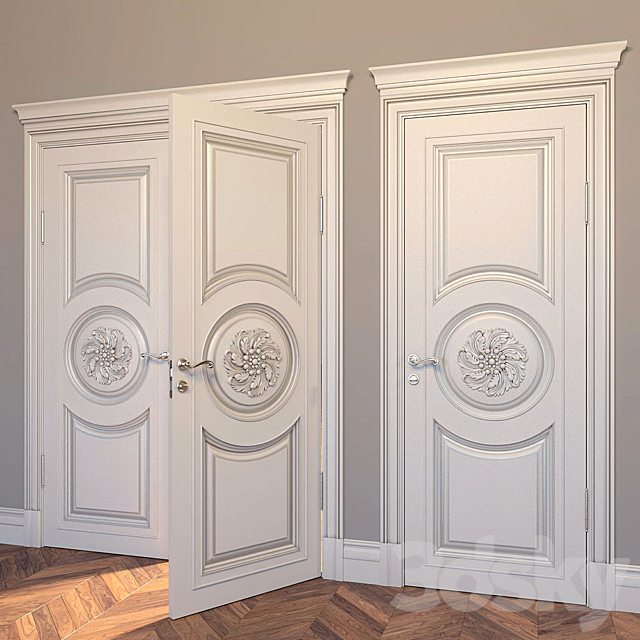 Door classical ?1 3DSMax File - thumbnail 2