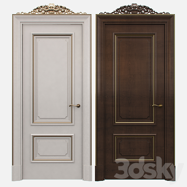 door classical 3DSMax File - thumbnail 1