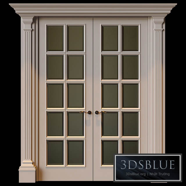 Door Clive Christian 3DS Max - thumbnail 3