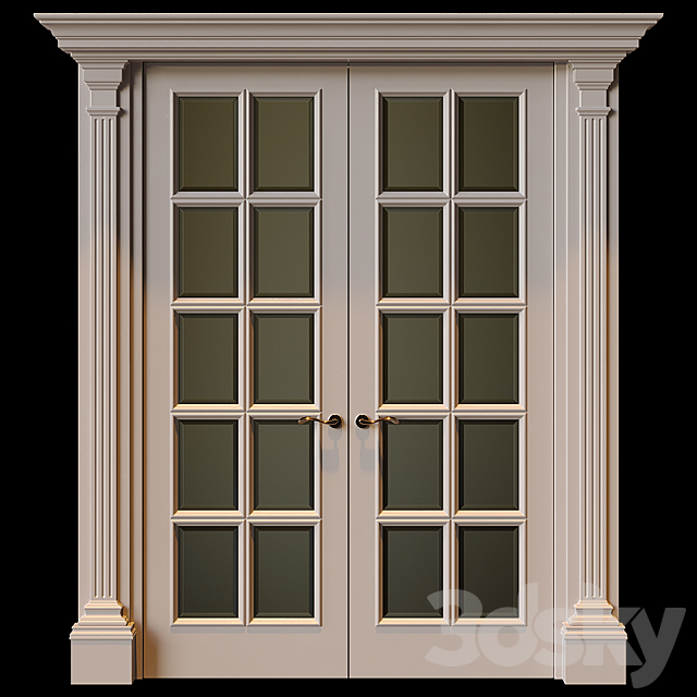 Door Clive Christian 3DSMax File - thumbnail 1