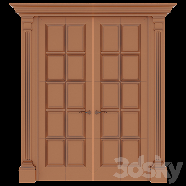 Door Clive Christian 3DSMax File - thumbnail 2