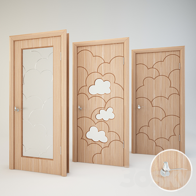 Door “Clouds” and “cloud to” Mari furniture factory 3ds Max - thumbnail 1