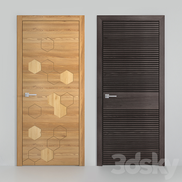 Door collection DORIAN (EXA COSTA TWIST STRADIVARI) 3ds Max - thumbnail 2