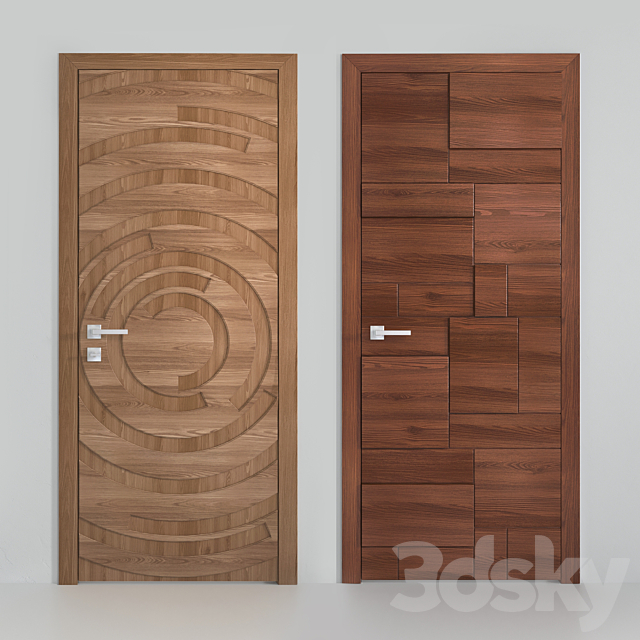 Door collection DORIAN (EXA COSTA TWIST STRADIVARI) 3ds Max - thumbnail 3