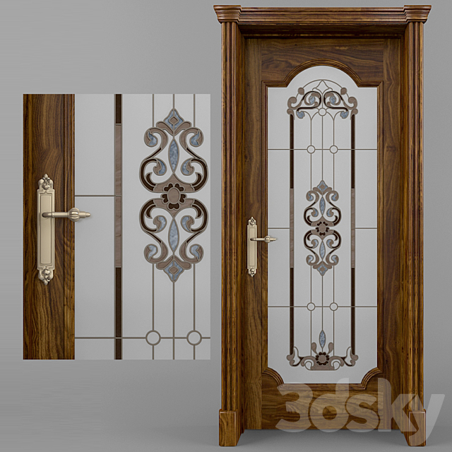 Door Dariano Porte Geneva 3ds Max - thumbnail 1