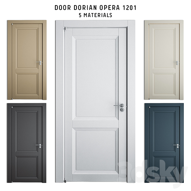 Door Dorian Opera 1201 3ds Max - thumbnail 1