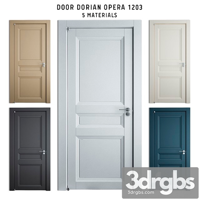 Door dorian opera 1203 3dsmax Download - thumbnail 1