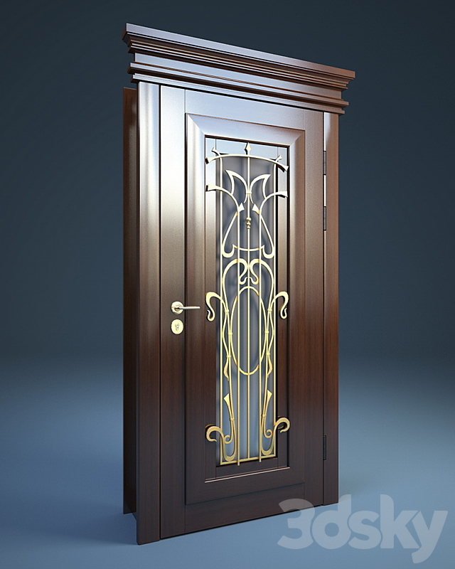 Door entrance “Dresden” 3DSMax File - thumbnail 1