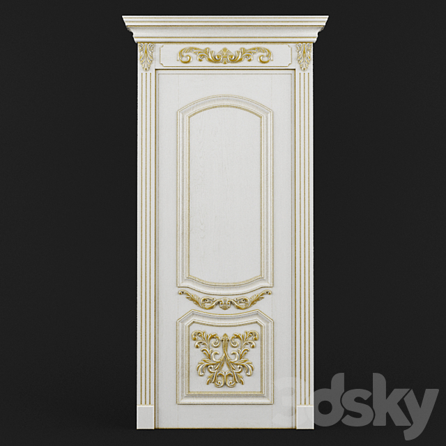 door florence 3ds Max - thumbnail 1