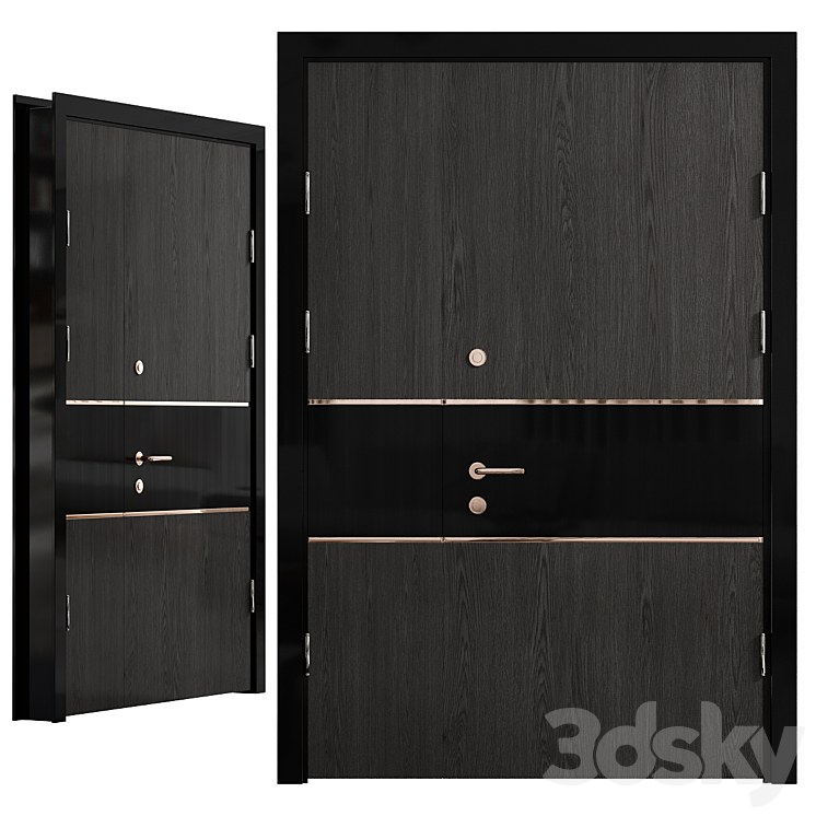 Door for interior ?16 3DS Max - thumbnail 1