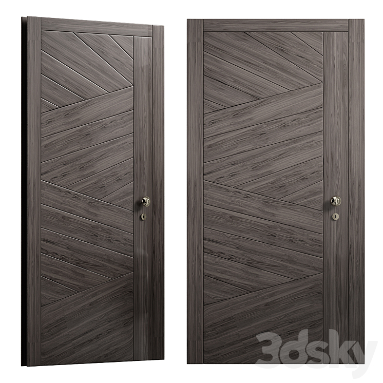 Door for interior ?35 3DS Max - thumbnail 1