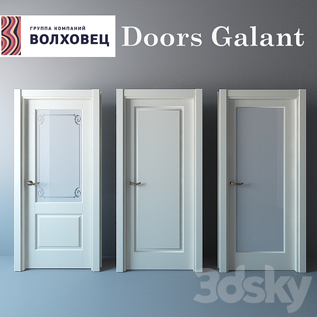 Door Galant Volhovets 3DSMax File - thumbnail 1