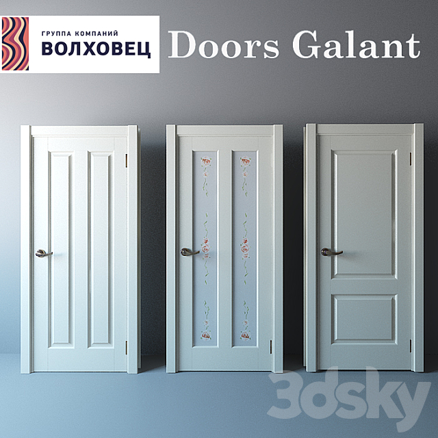 Door Galant Volhovets 3DSMax File - thumbnail 2