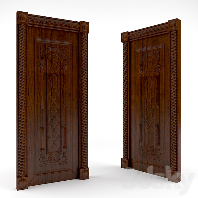 door gate 3ds Max - thumbnail 1