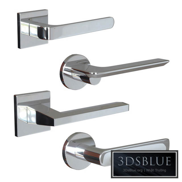 Door handles COLOMBO 3DS Max - thumbnail 3