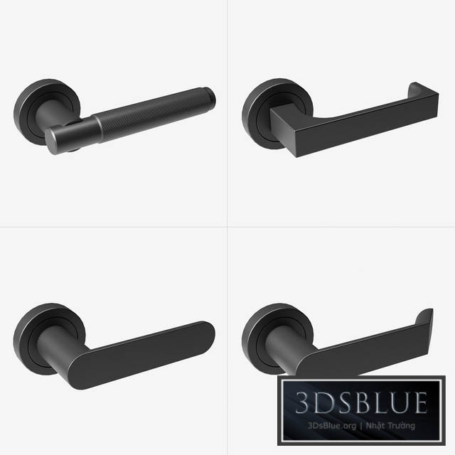 Door handles vol.3 3DS Max - thumbnail 3