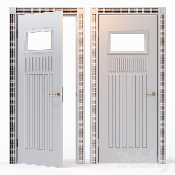 Door Manor2 Elegantnie door 3DS Max - thumbnail 1