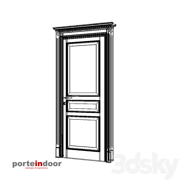 Door Matengna – Porteindoor 3DSMax File - thumbnail 3