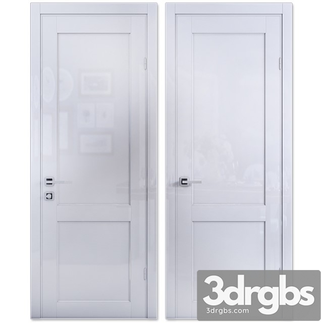 Door mezzo porte elegant 58 68 white oolong 3dsmax Download - thumbnail 1