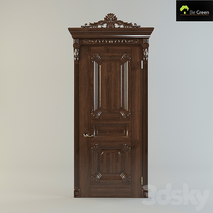 Door Napoli 3DS Max - thumbnail 1