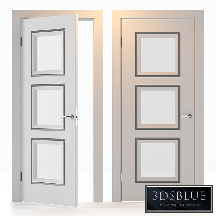 Door Neoclassic Elegantnie door 3DS Max - thumbnail 3